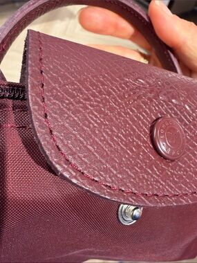 Longchamp LE PLIAGE ONE POUCH color Burgundy